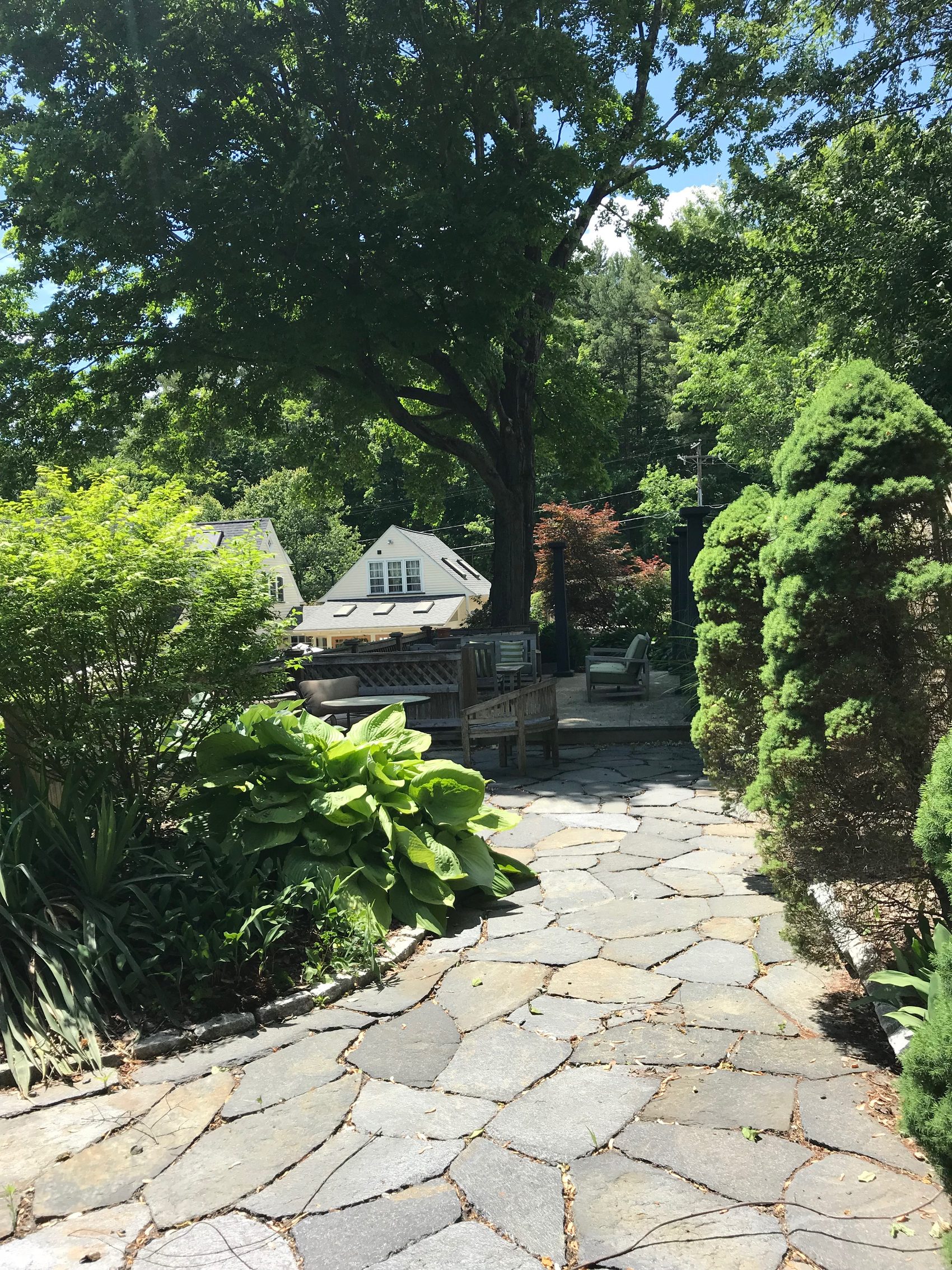 Garden terrace